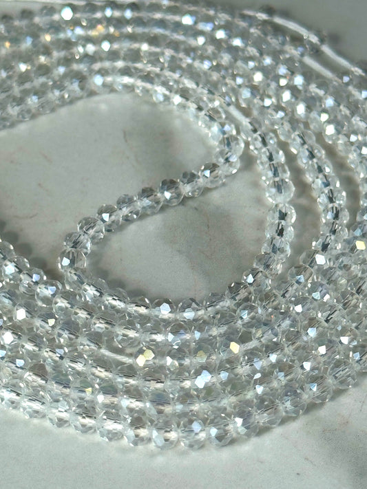 Clear Crystal Waist Bead image 1