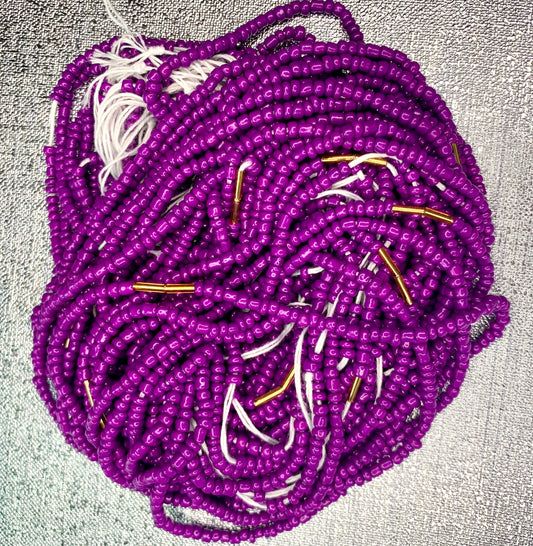 Grape Believe Waist Bead image 1