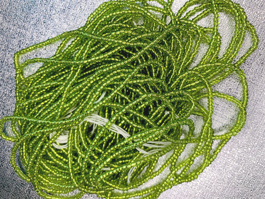 Green Fortune Waist Bead image 1