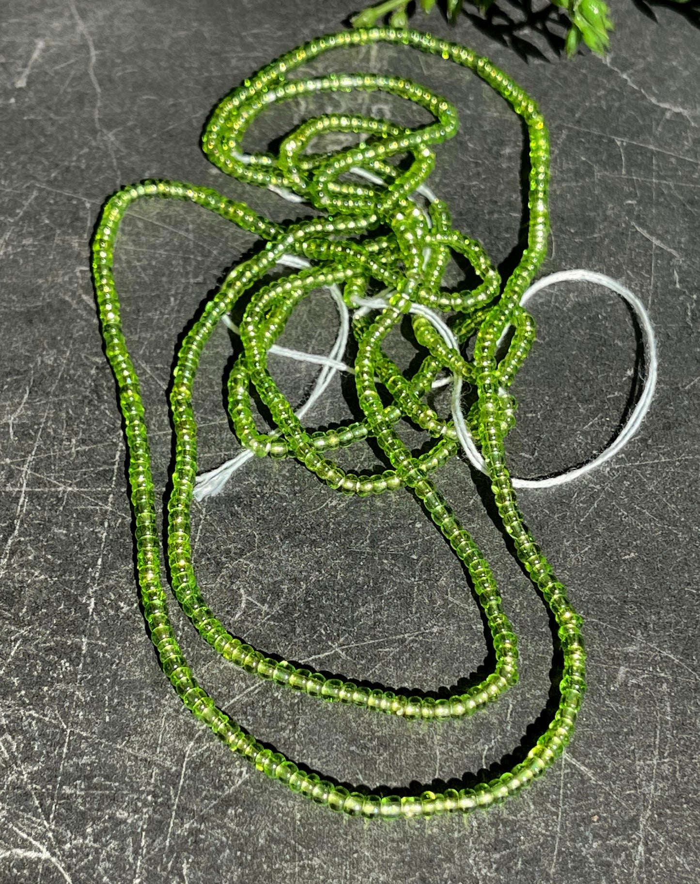 Green Fortune Waist Bead image 0
