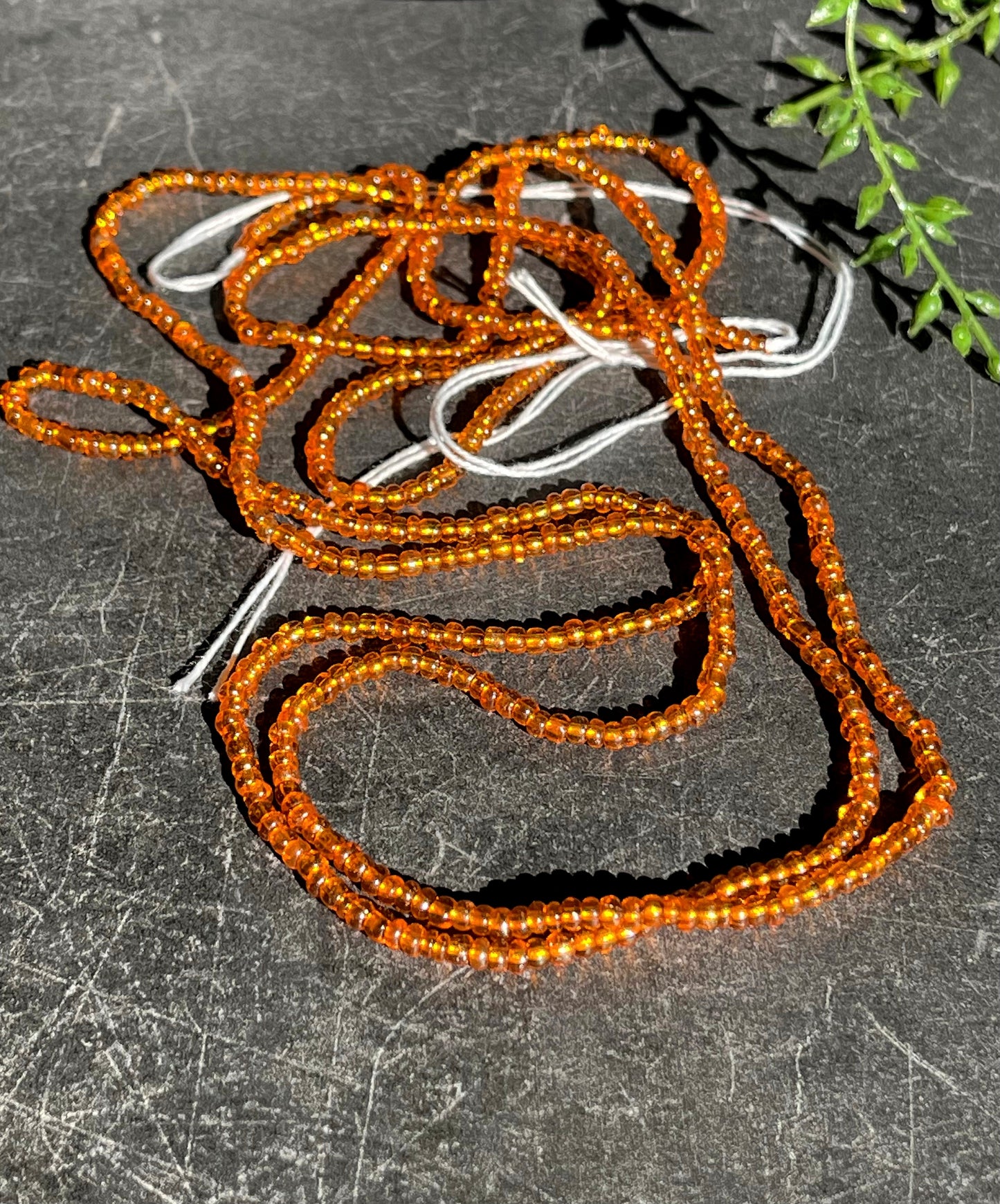 Joyful Amber Waist Bead image 0