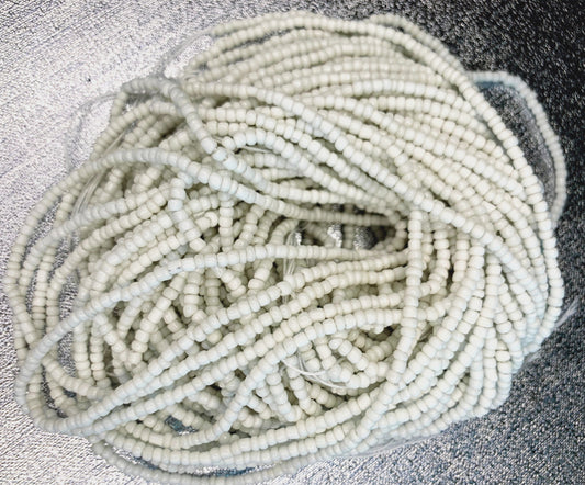 White Waist Bead image 1