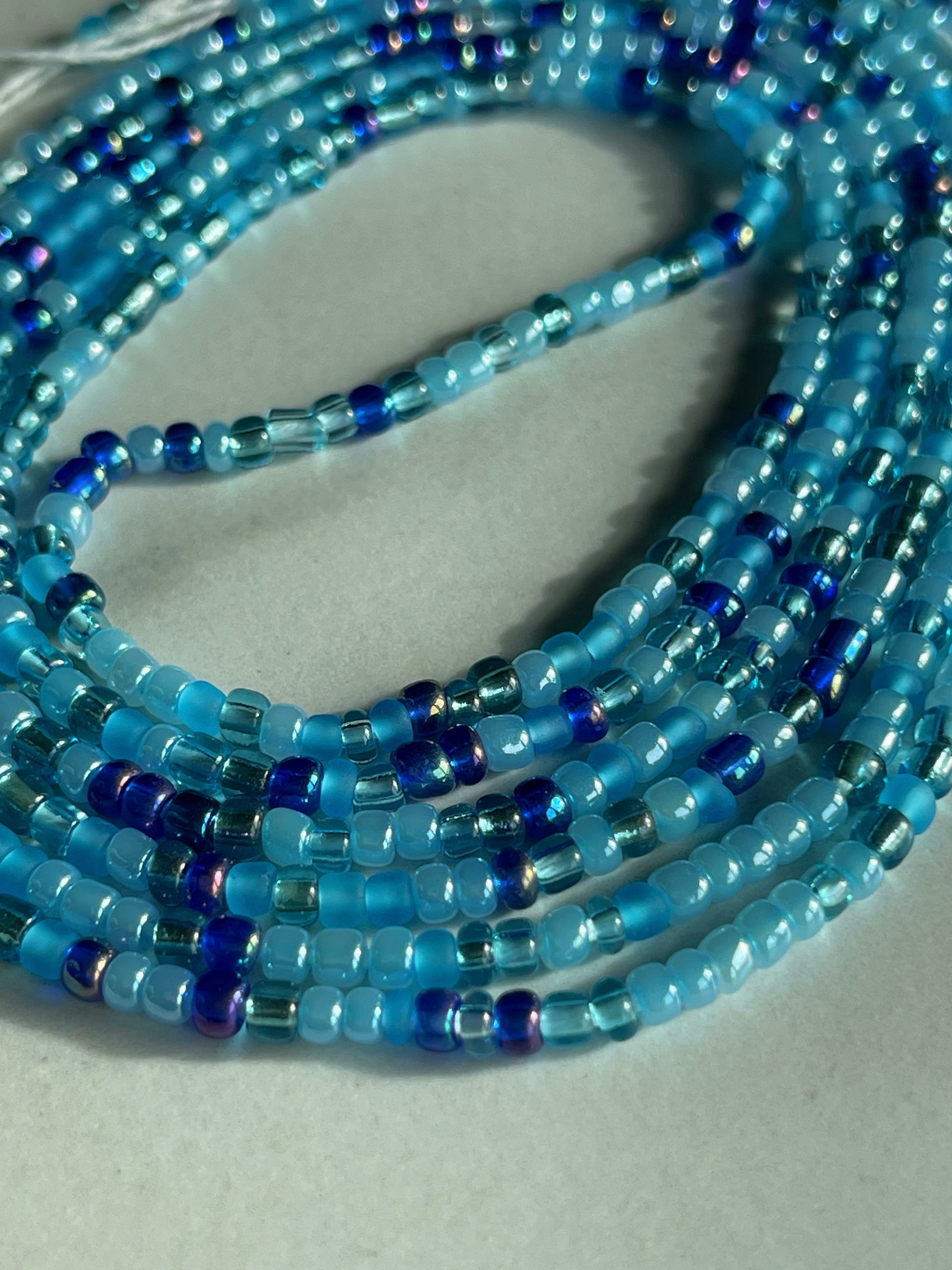 Blue Lagoon Waist Bead image 0
