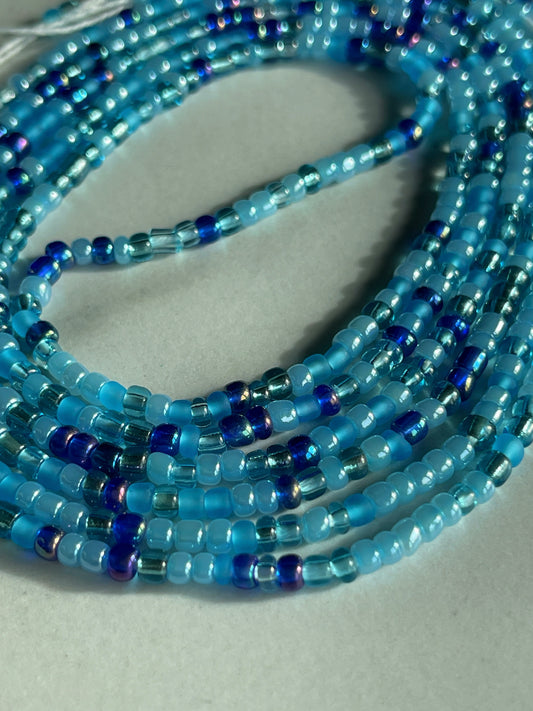 Blue Lagoon Waist Bead image 0