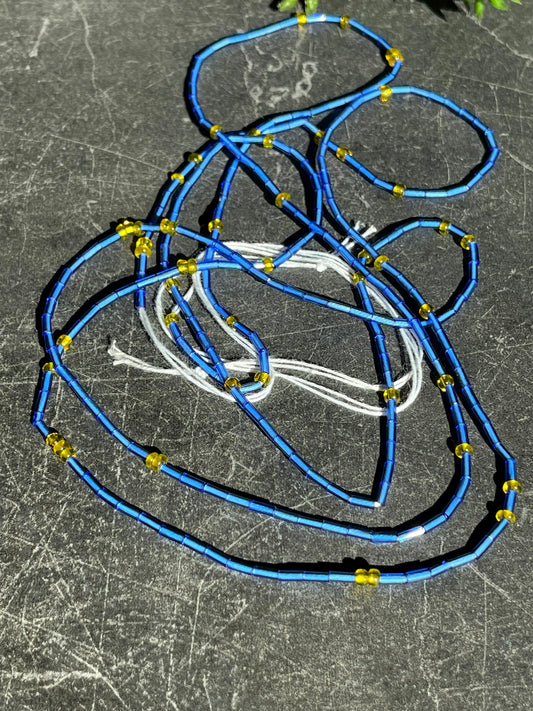 Fresh Sapphire Waist Bead image 0