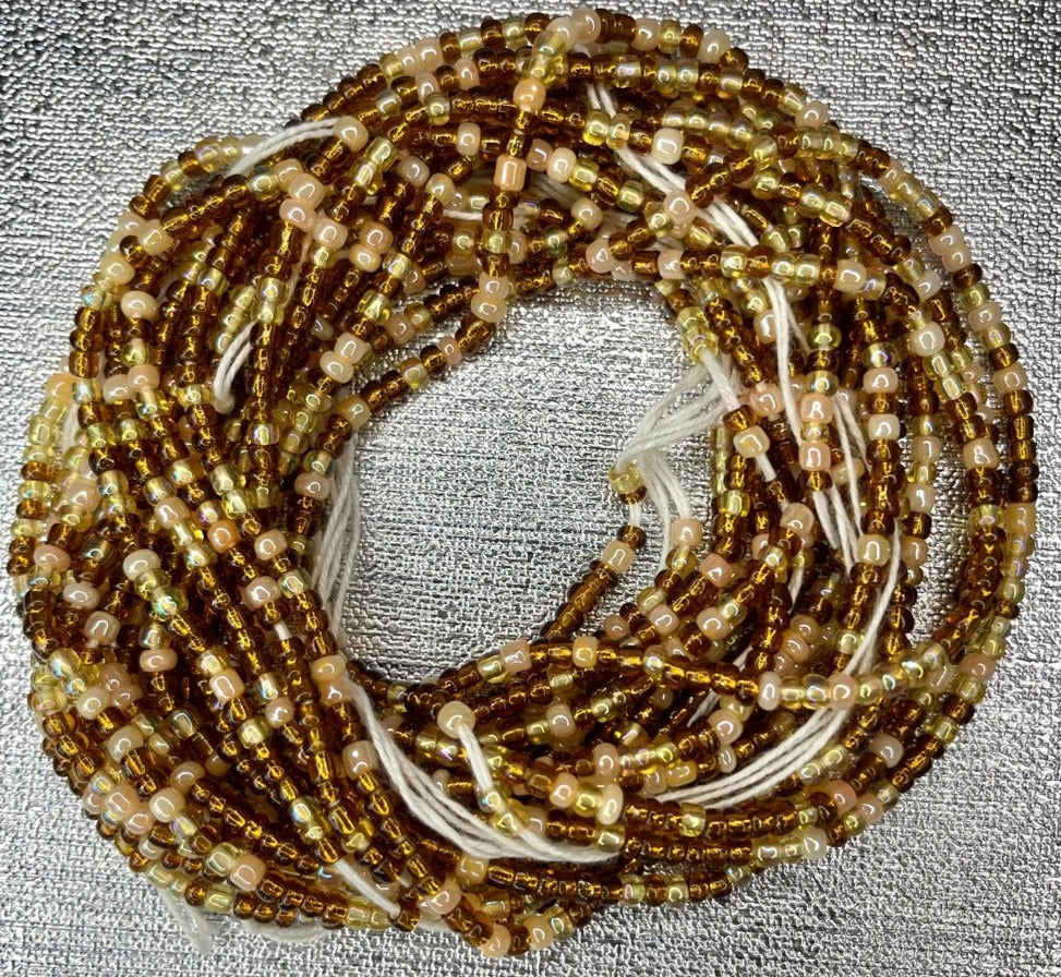 Mahogany Waist Bead image 1