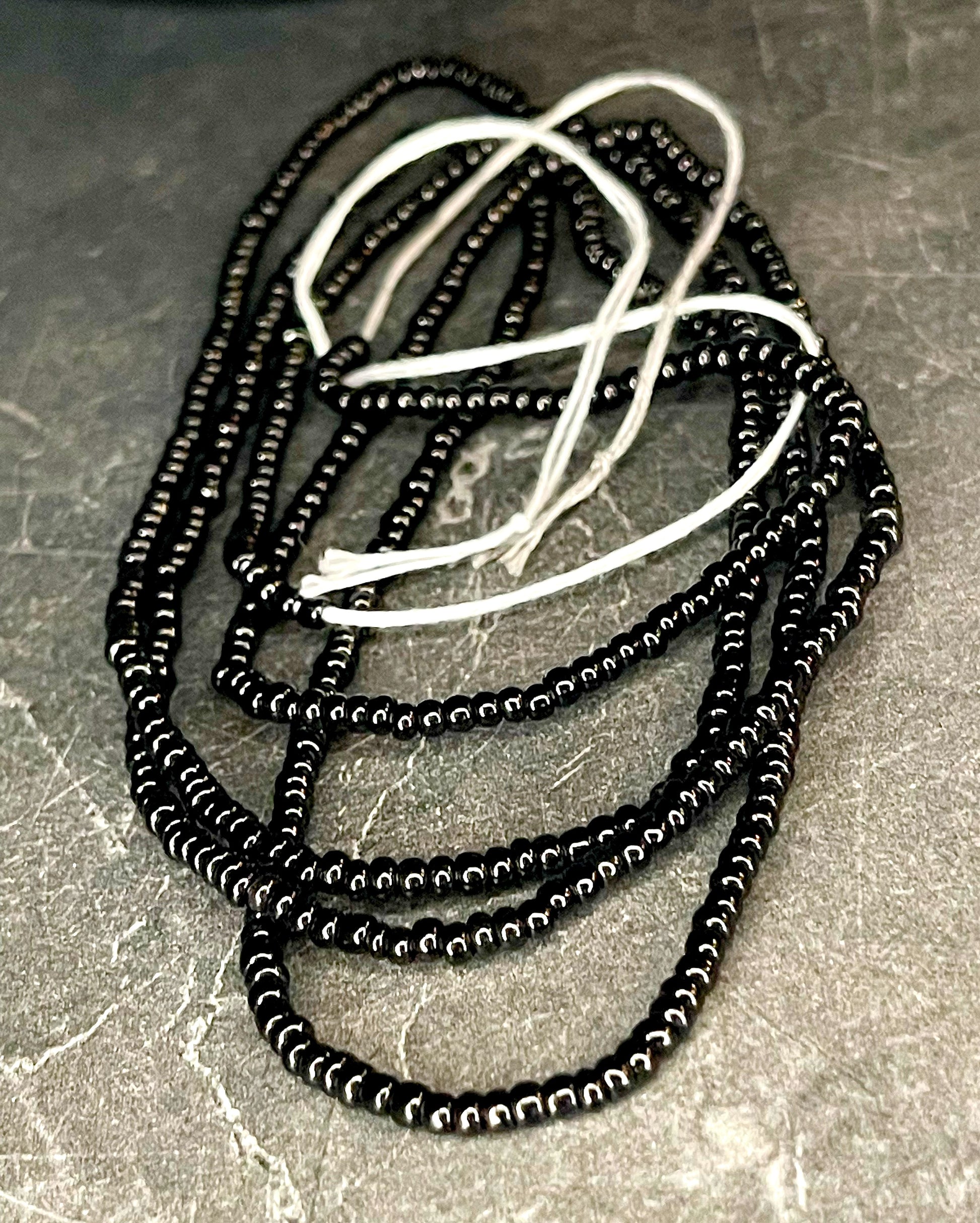 Black Waist Bead image 0