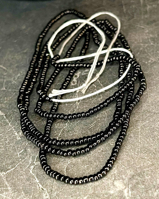 Black Waist Bead image 0