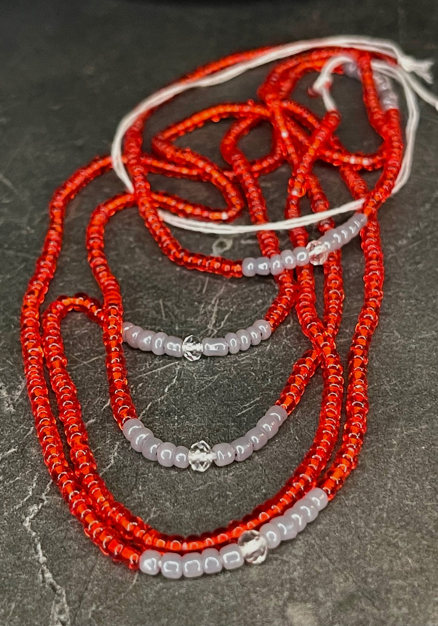 Scarlet Waist Bead image 0