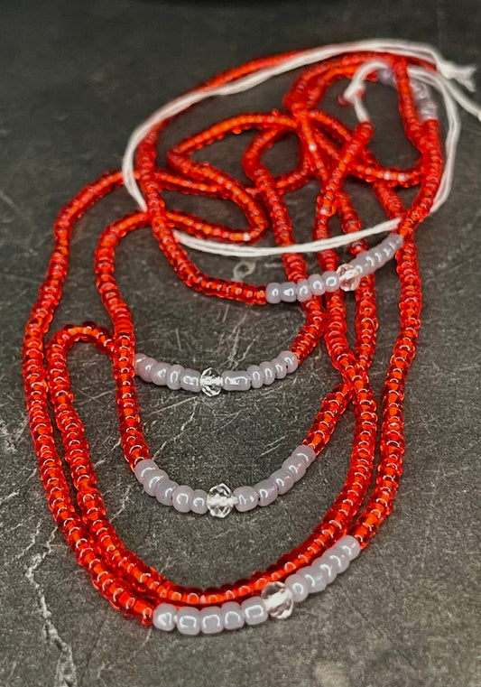 Scarlet Waist Bead image 0