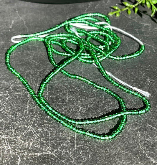 Emerald Green Waist Bead image 0
