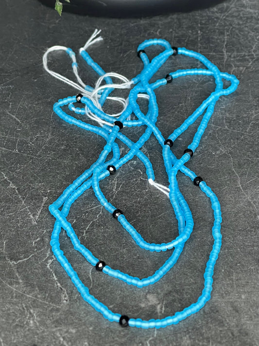 Vivid Blue Waist Bead image 0