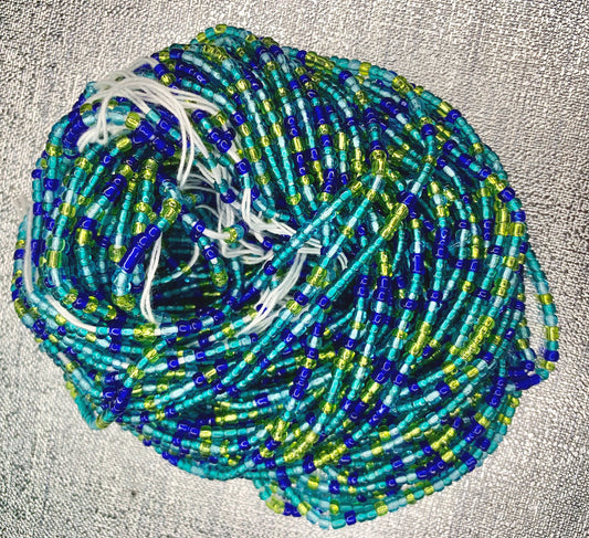 Aqua Waist Bead image 1