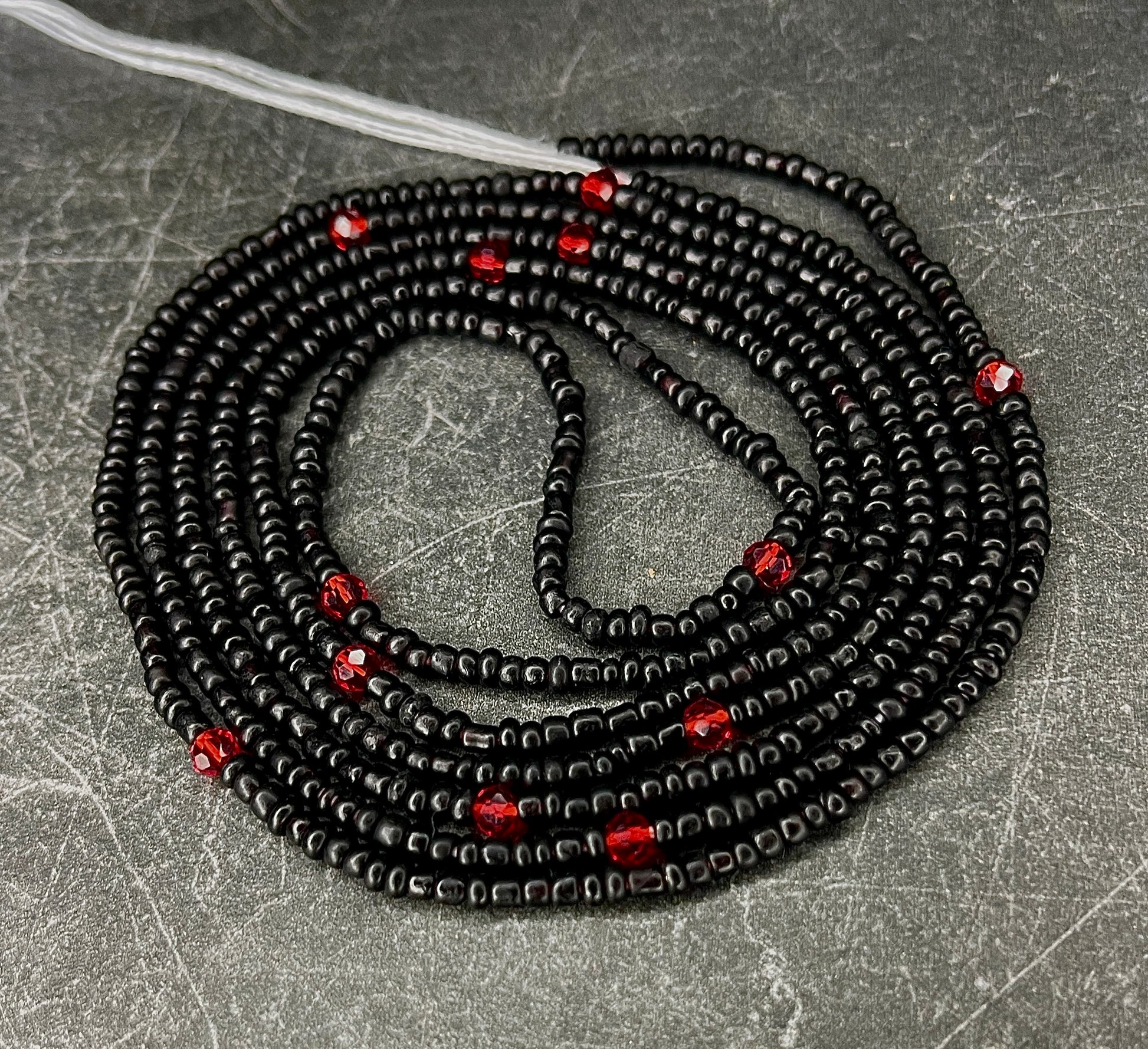 Onyx Love Waist Bead image 1