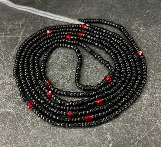 Onyx Love Waist Bead image 1