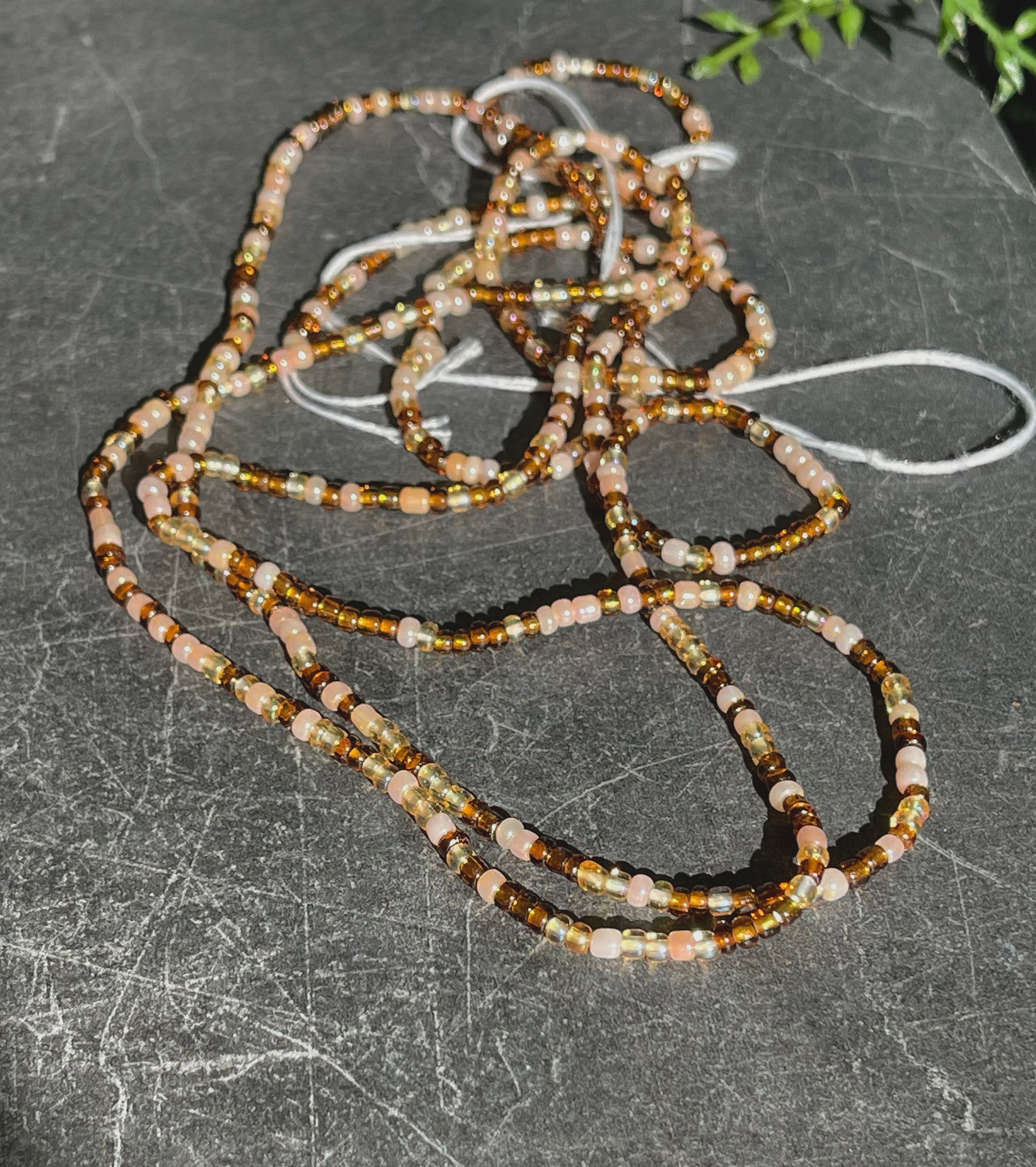 Mahogany Waist Bead image 0