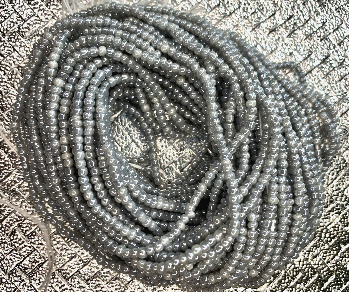 Pearly Gray Waist Bead image 0