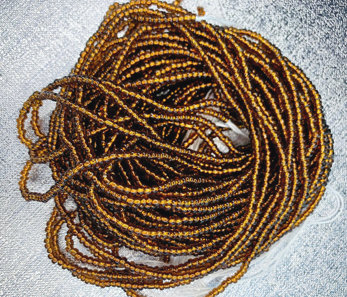 Brown to Earth Waist Bead image 1