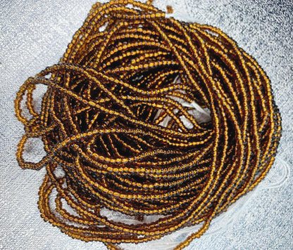 Brown to Earth Waist Bead image 1