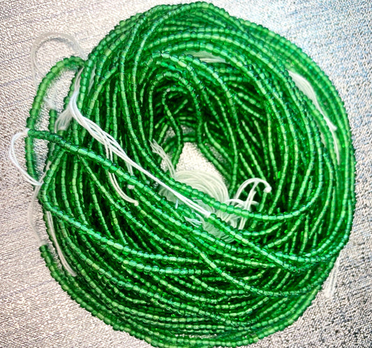 Emerald Green Waist Bead image 1